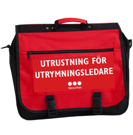 Utrymningsledarkit/utrymningsv�ska